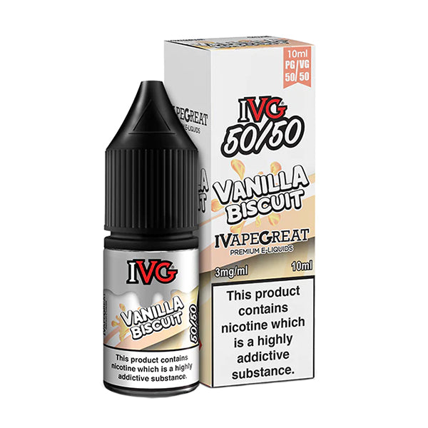 Vanilla Biscuit IVG 50/50 E-Liquid