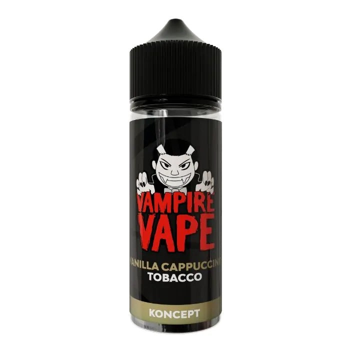 Vanilla Cappuccino Tobacco E-Liquid by Vampire Vape - Shortfills UK
