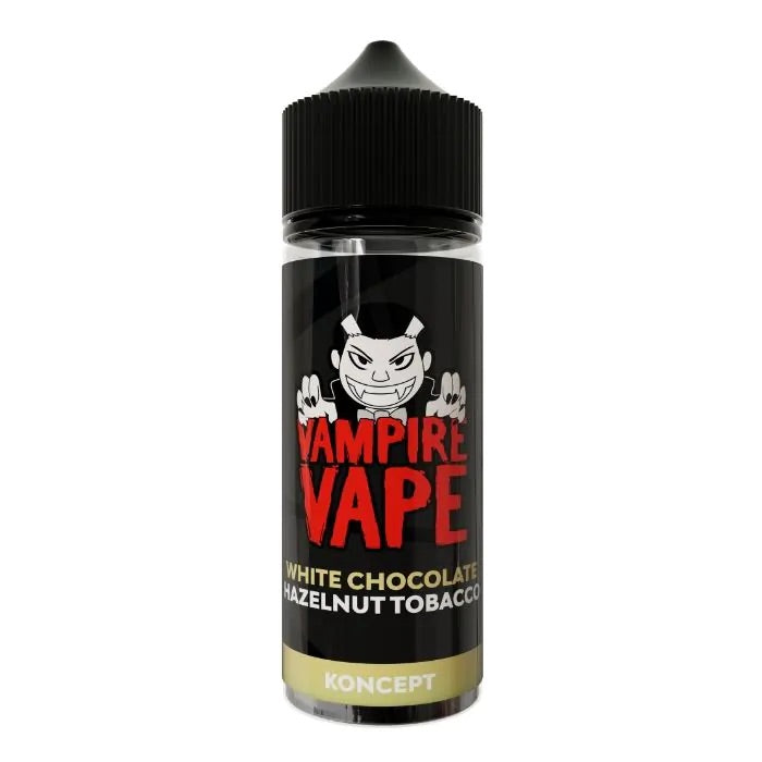 White Chocolate Hazelnut Tobacco E-Liquid by Vampire Vape - Shortfills UK