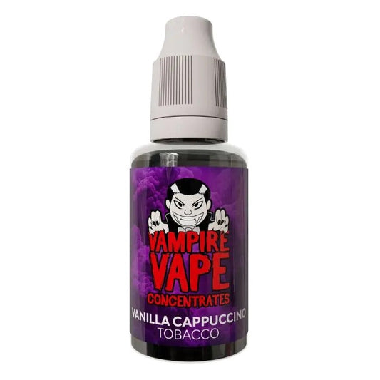 Vanilla Cappuccino Tobacco Aroma Concentrate by Vampire Vape - Aroma Concentrates UK