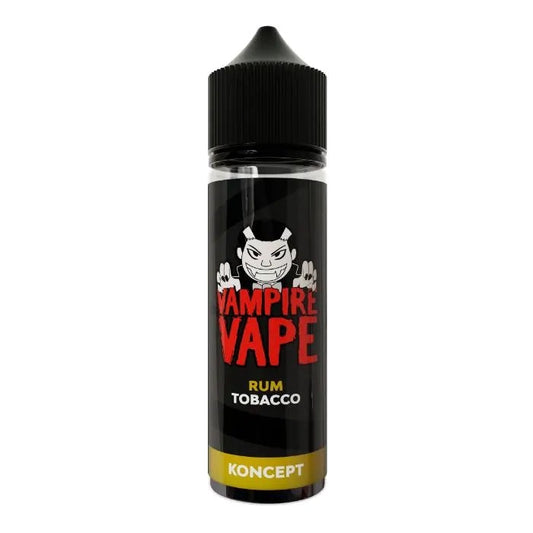 Rum Tobacco E-Liquid by Vampire Vape - Shortfills UK
