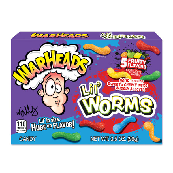 Warheads Lil' Worms Theater Box (99g)
