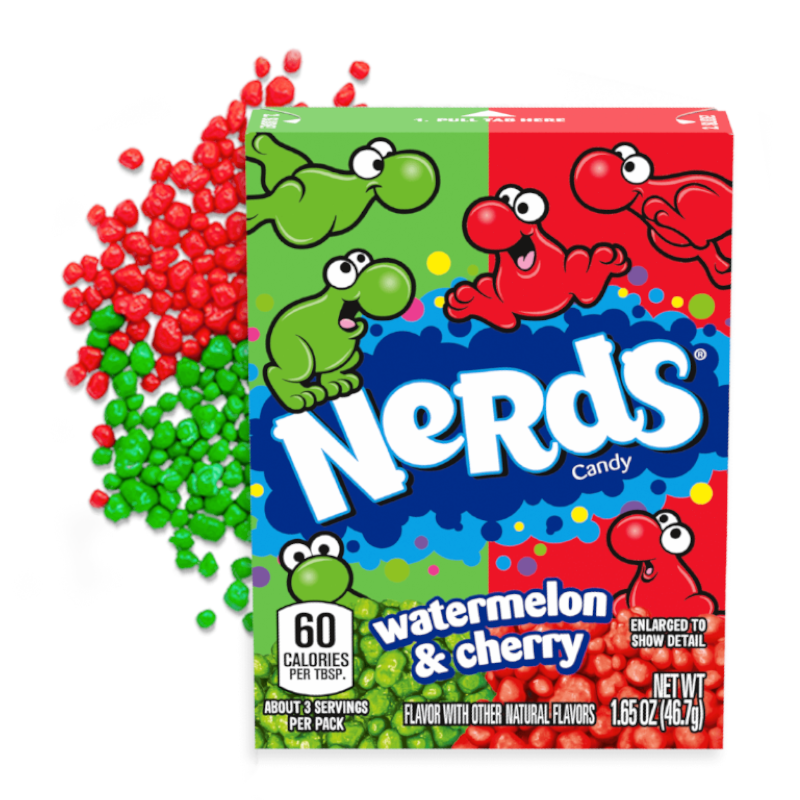 Wonka Nerds Watermelon/Cherry 1.65oz