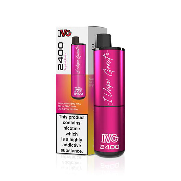 IVG 2400 Tropical Fruits Disposable Vape