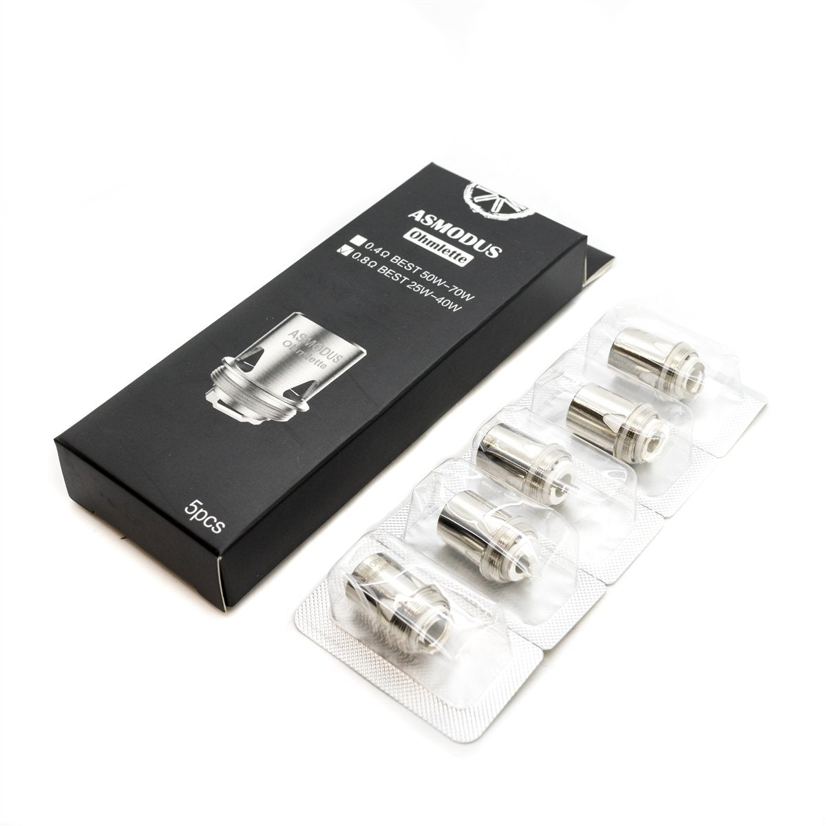 Ohmlette Sub-Ohm Tank Replacement Coils 5 Pack - Asmodus