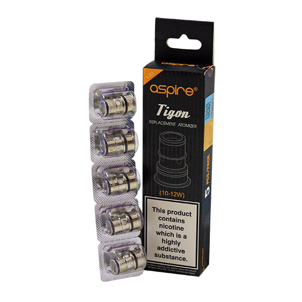 Aspire Tigon Replacement Coils 5 Pack-0.7Ω (20-25W)