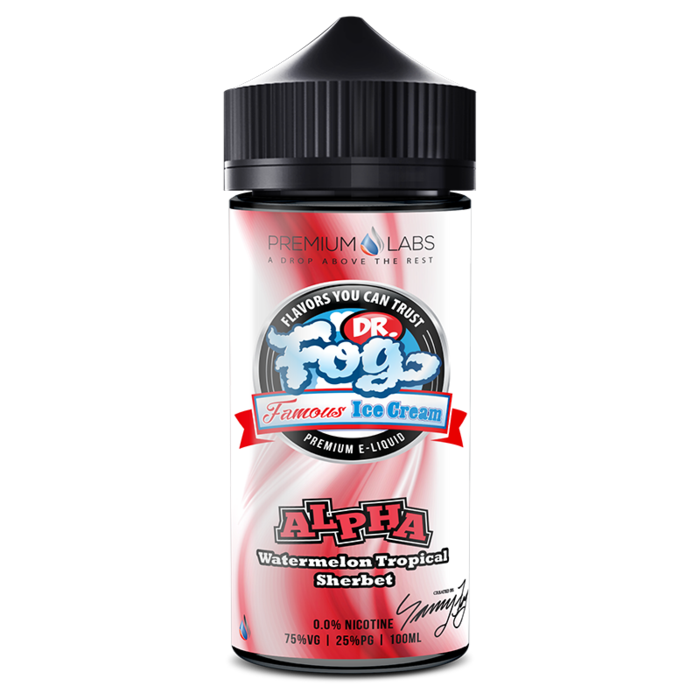 Alpha Ice Cream E-liquid by Dr. Fog 100ml Shortfill