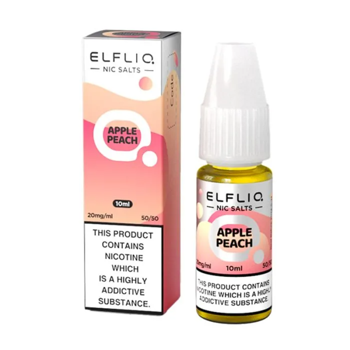 Elf Bar ELFLIQ Apple Peach Nic Salt 10ml-10mg