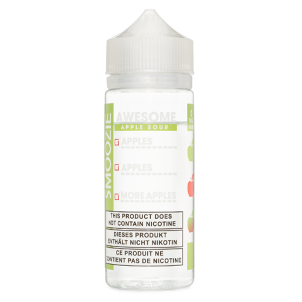 Awesome Apple Sour by Smoozie E-liquid 100ml Shortfill