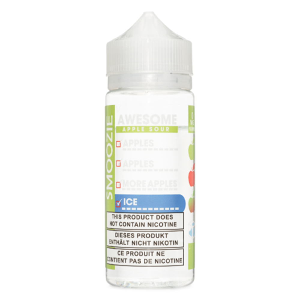 Awesome Apple Sour Ice by Smoozie E-liquid 100ml Short Fill