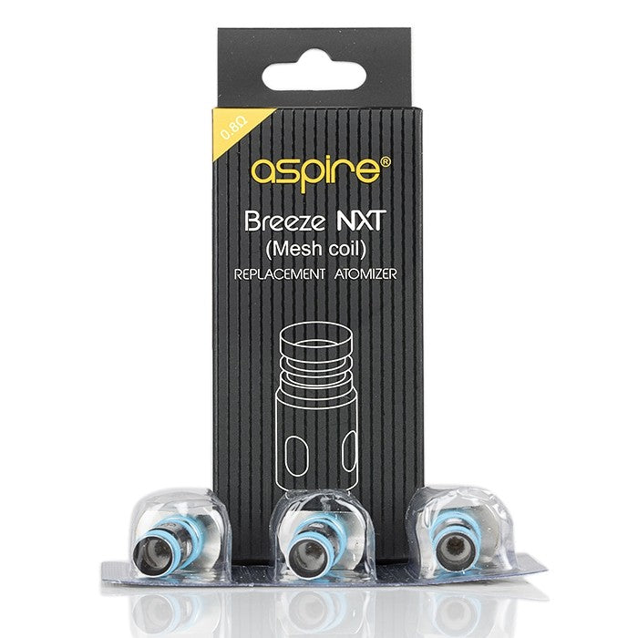 Breeze NXT Replacement Atomizer by Aspire 3 Pack