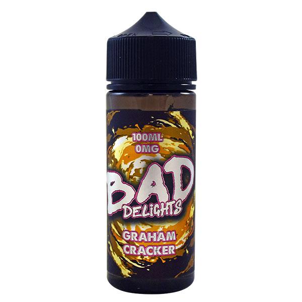 Bad Juice Delights Graham Cracker 0mg 100ml Shortfill E-Liquid