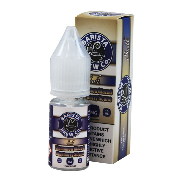 Barista Brew Co Cinnamon Glazed Blueberry Scone Nic Salt 10ml