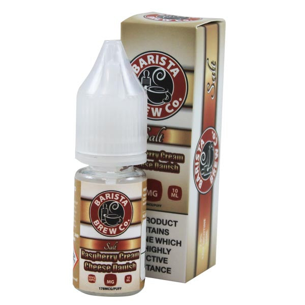 Barista Brew Co Raspberry Cream Cheese Danish Nic Salt 10ml