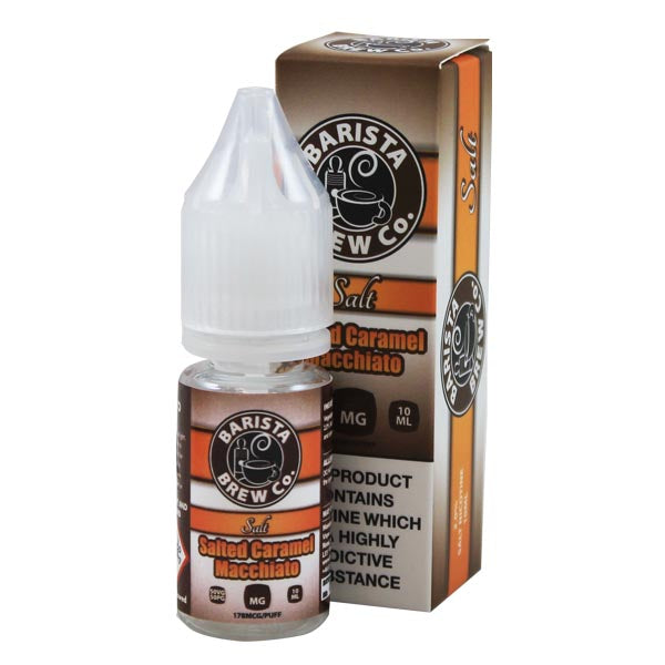 Barista Brew Co Salted Caramel Macchiato Nic Salt 10ml