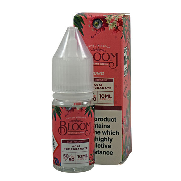 Bloom Acai Pomegranate 10ml Nic Salt E-Liquid-10mg