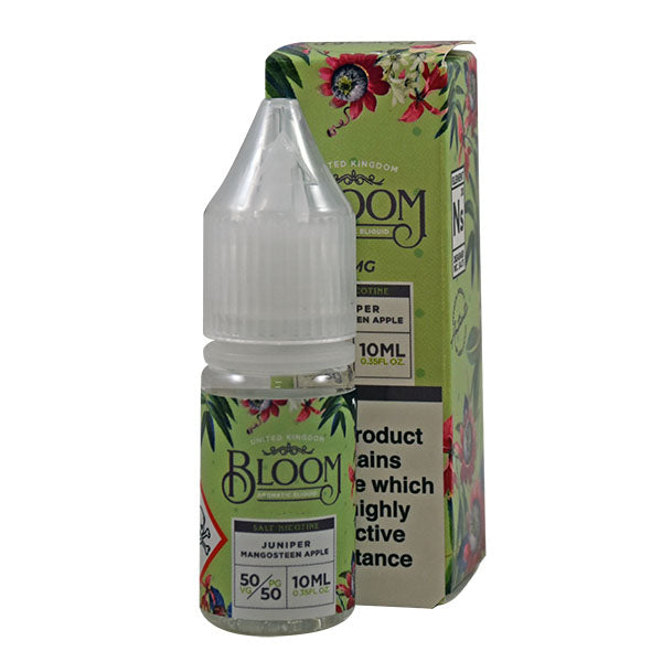 Bloom Juniper Mangosteen Apple 10ml Nic Salt E-Liquid-10mg