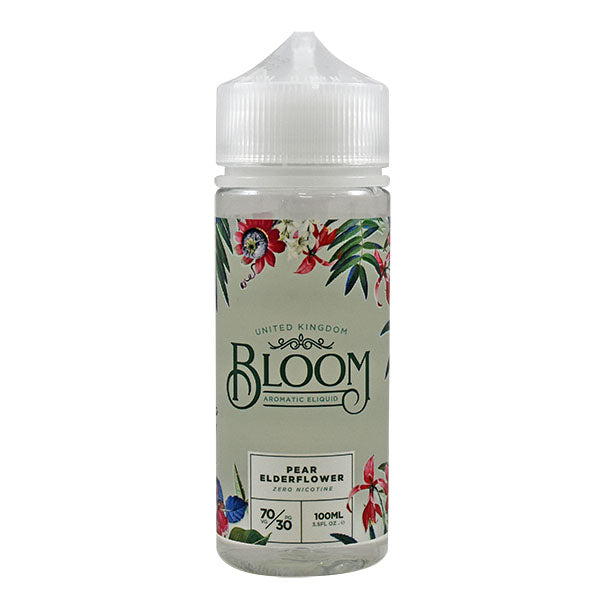 Pear Elderflower By Bloom Aromatic E-Liquid 0mg Shortfill 100ml