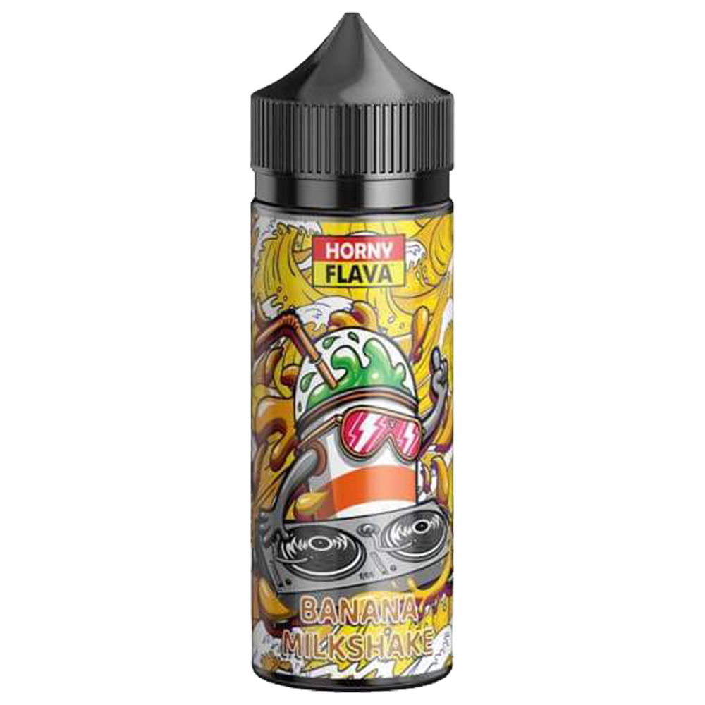 Banana Milkshake  E-Liquid by Horny Flava - Short Fills UK
