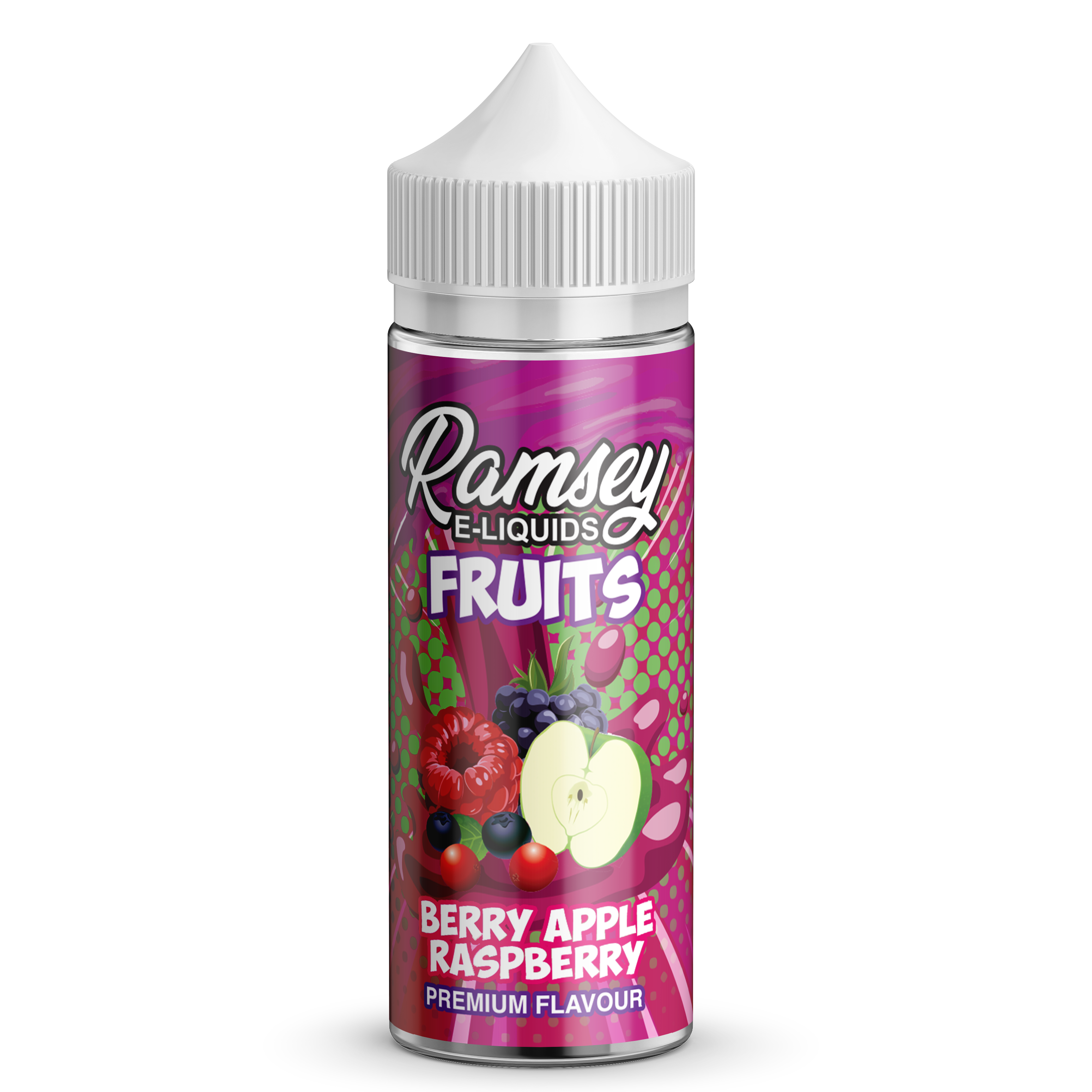 Ramsey E-Liquids Fruits Berry Apple Raspberry 0mg 100ml Shortfill E-Liquid