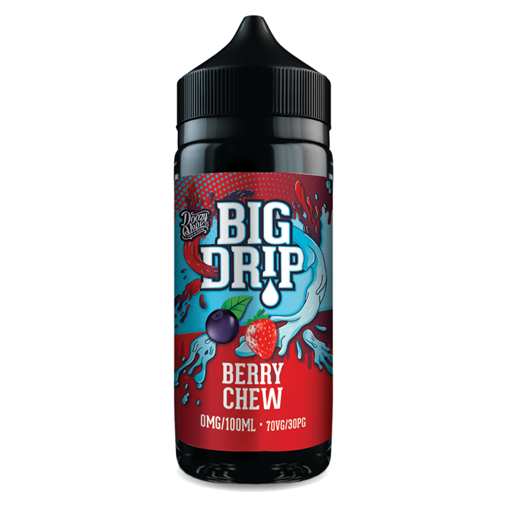 Doozy Vape Big Drip Berry Chew 0mg 100ml Short Fill E-Liquid