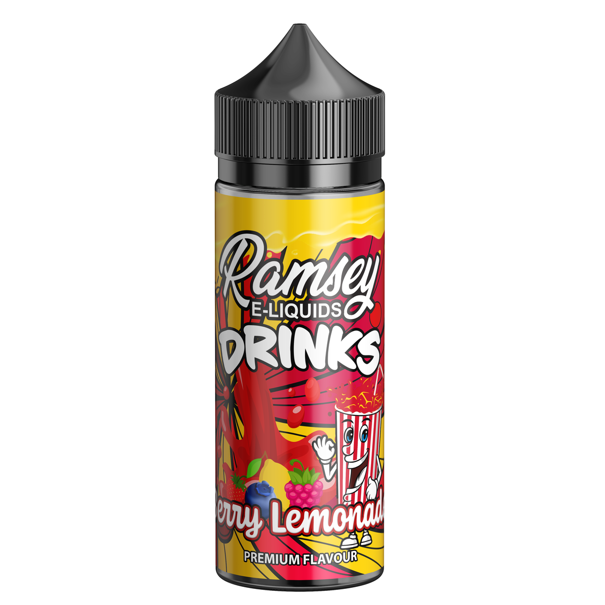 Ramsey E-Liquids Drinks Berry Lemonade 0mg 100ml Shortfill E-Liquid