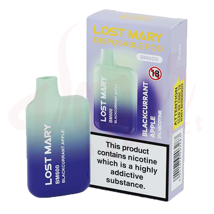 Lost Mary BM600 Blackcurrent Apple Disposable Vape