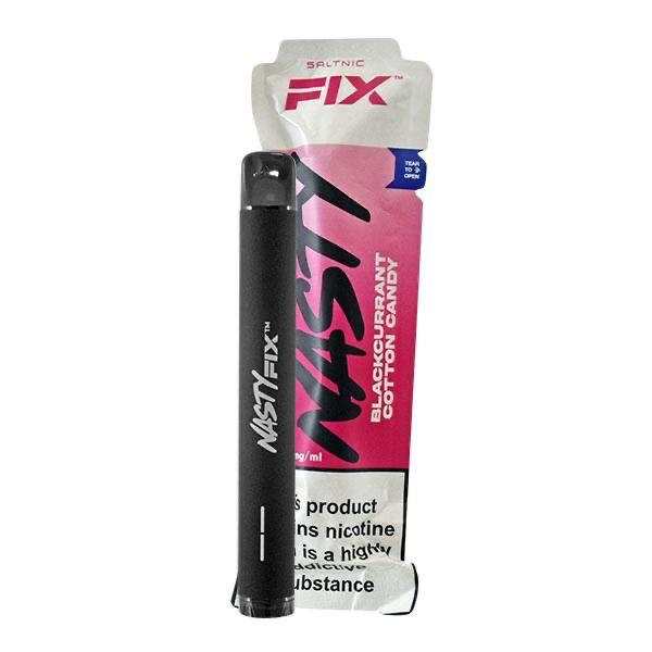 Nasty Fix Disposable Vape Device 20mg - Blackcurrant Cotton Candy