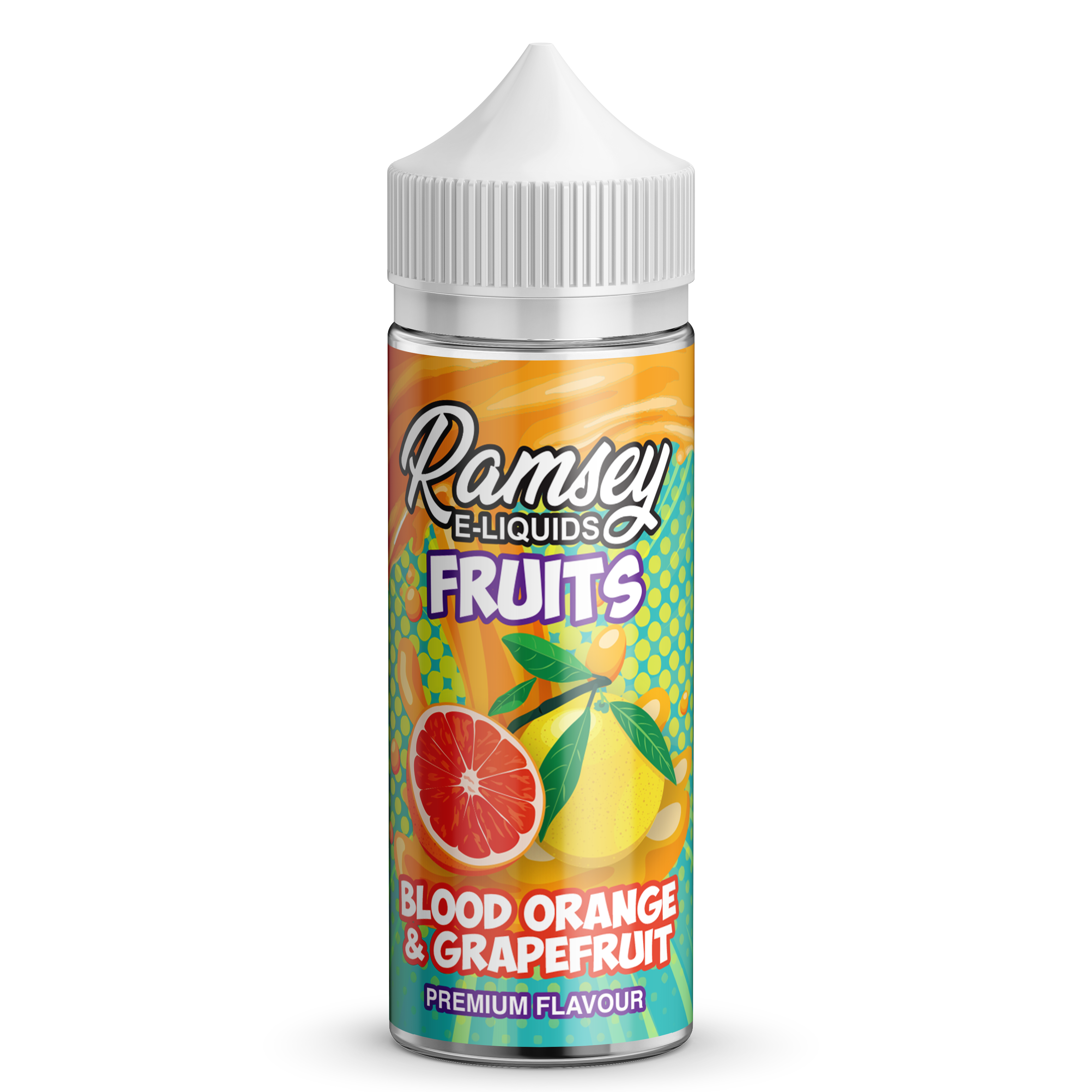 Ramsey E-Liquids Fruits Blood Orange Grapefruit 0mg 100ml Short Fill E-Liquid