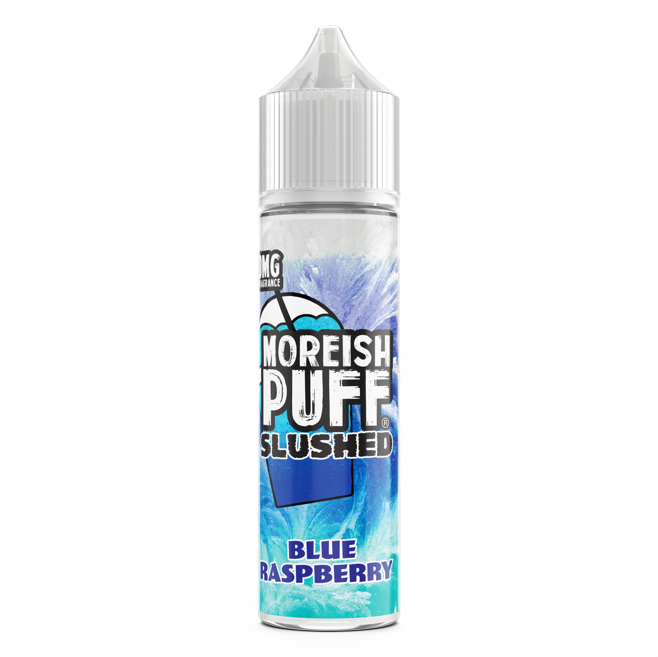 Moreish Puff Slushed Blue Raspberry 0mg 50ml Shortfill E-Liquid