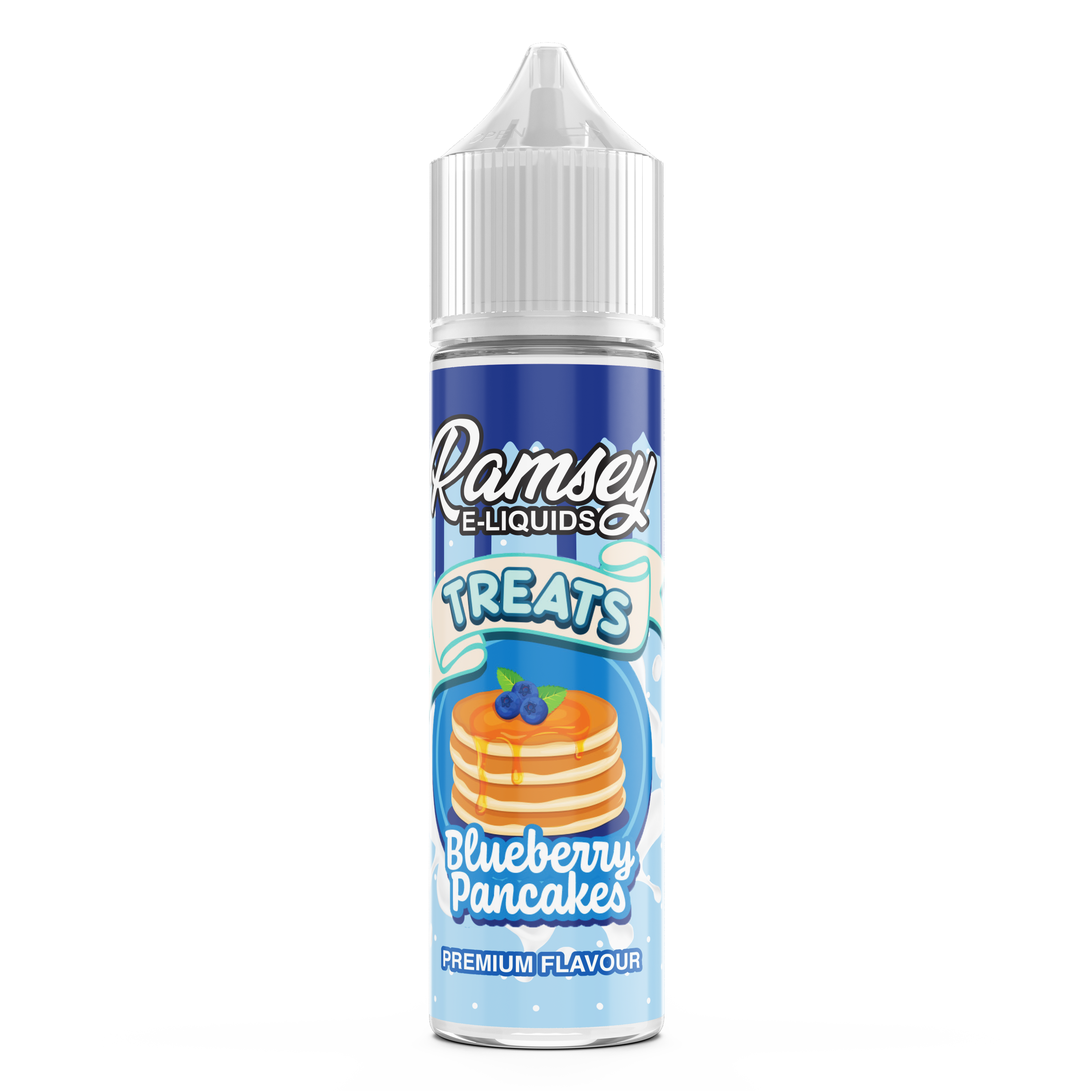 Ramsey E-Liquids Treats Blueberry Pancake 0mg 50ml Shortfill E-Liquid