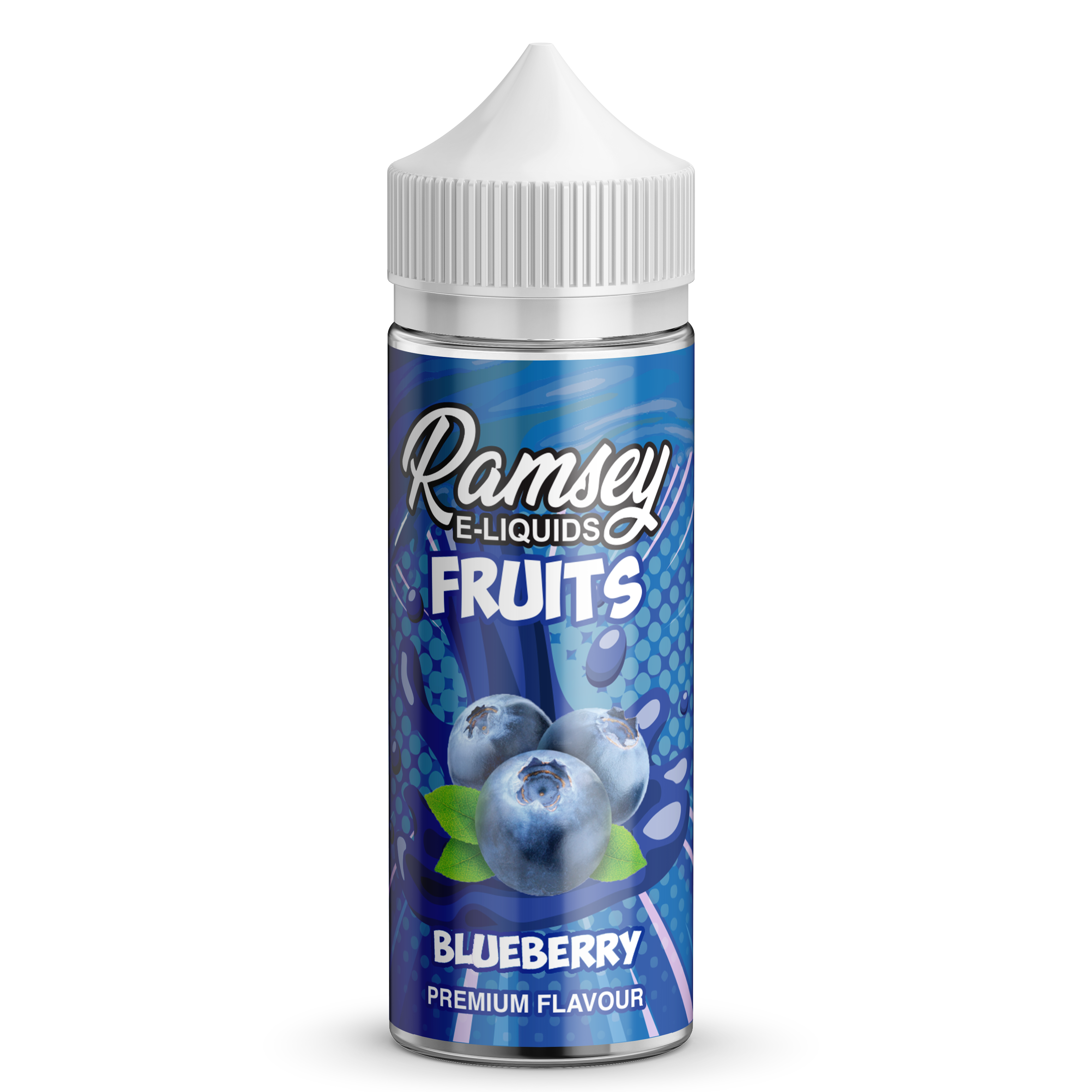 Ramsey E-Liquids Fruits Blueberry 0mg 100ml Short Fill E-Liquid