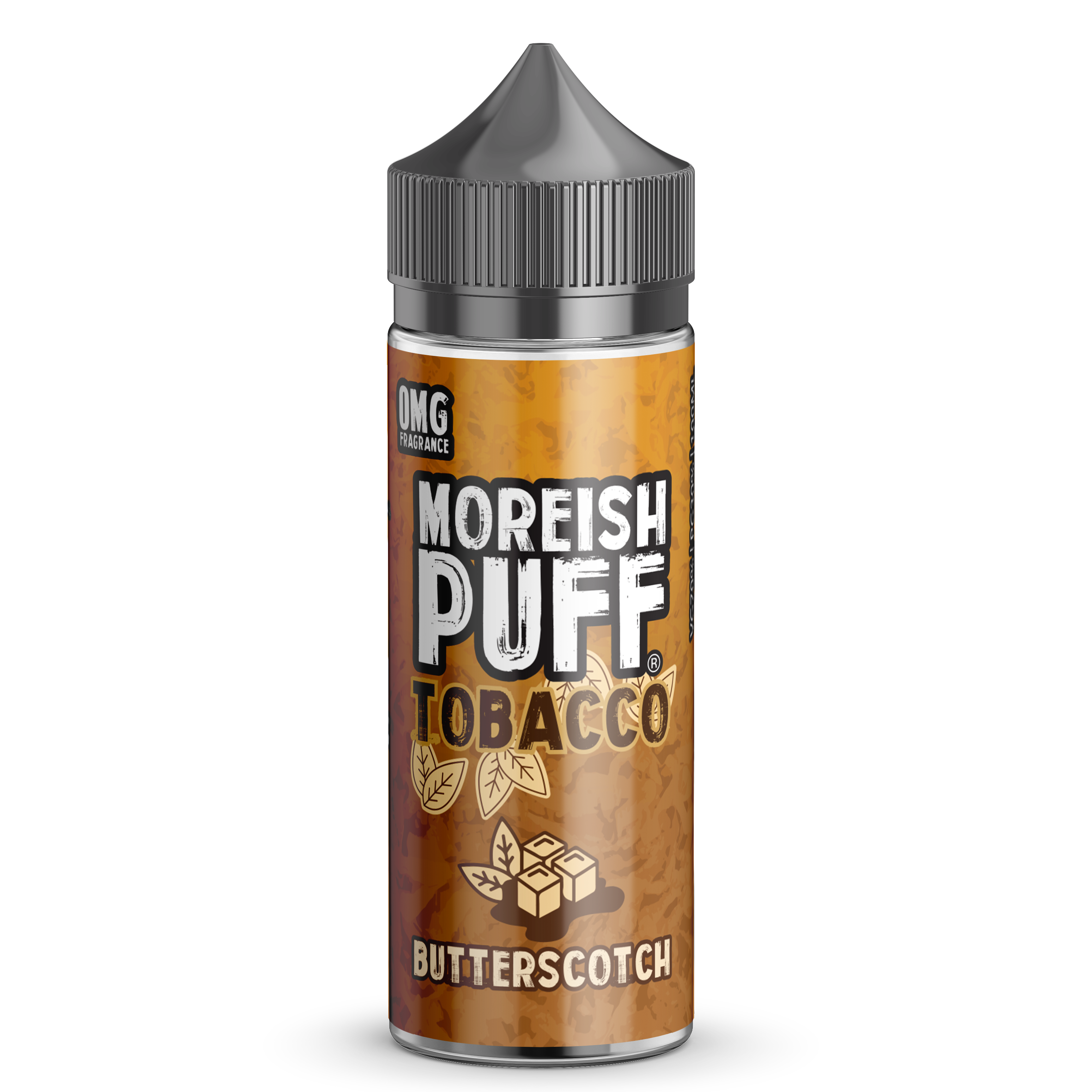 Moreish Puff Tobacco Butterscotch 0mg 100ml Shortfill E-Liquid-100ml