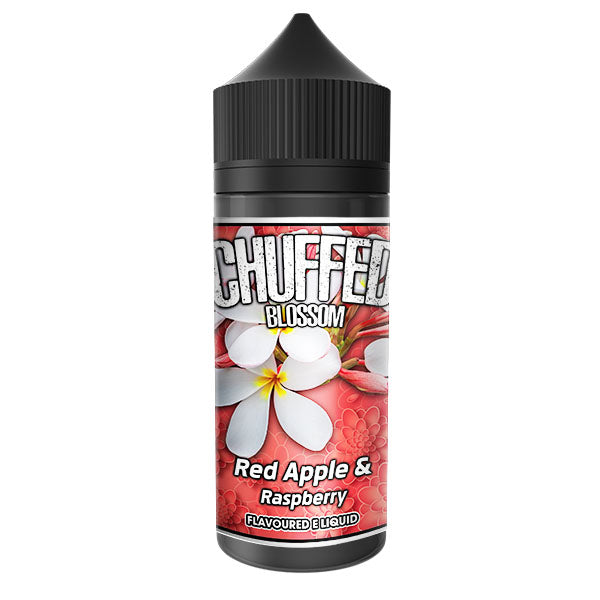 Chuffed Blossom: Red Apple and Raspberry 0mg 100ml Shortfill E-Liquid