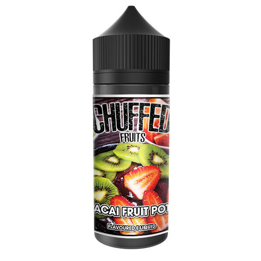 Chuffed Fruits: Acai Fruit Pot 0mg 100ml Shortfill E-Liquid