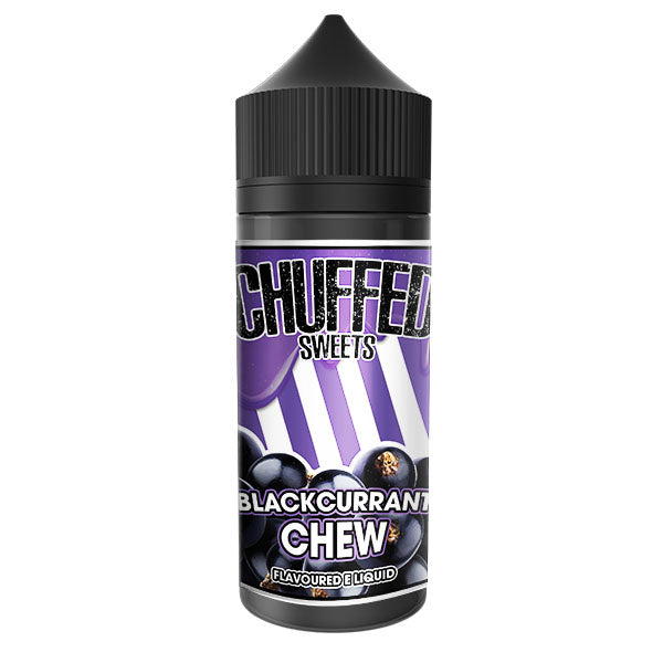 Chuffed Sweets: Blackcurrant Chew 0mg 100ml Shortfill E-Liquid