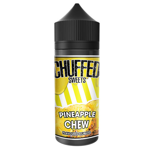 Chuffed Sweets: Pineapple Chew 0mg 100ml Shortfill E-Liquid