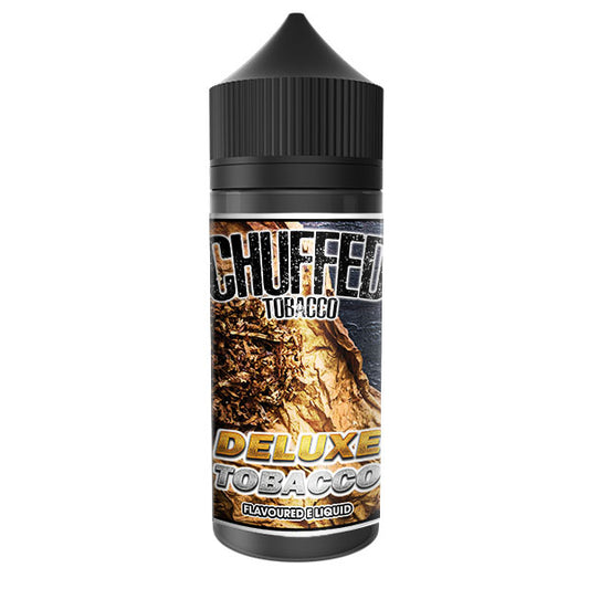 Chuffed Tobacco: Deluxe Tobacco 0mg 100ml Shortfill E-Liquid