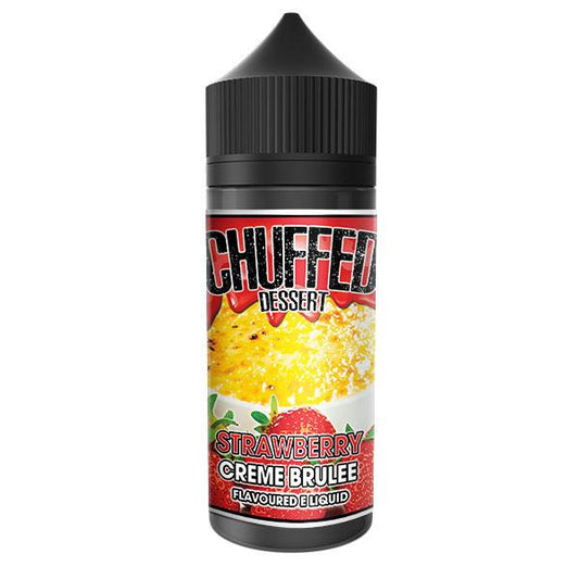 Chuffed Dessert: Strawberry Creme Brulee 0mg 100ml Shortfill E-Liquid