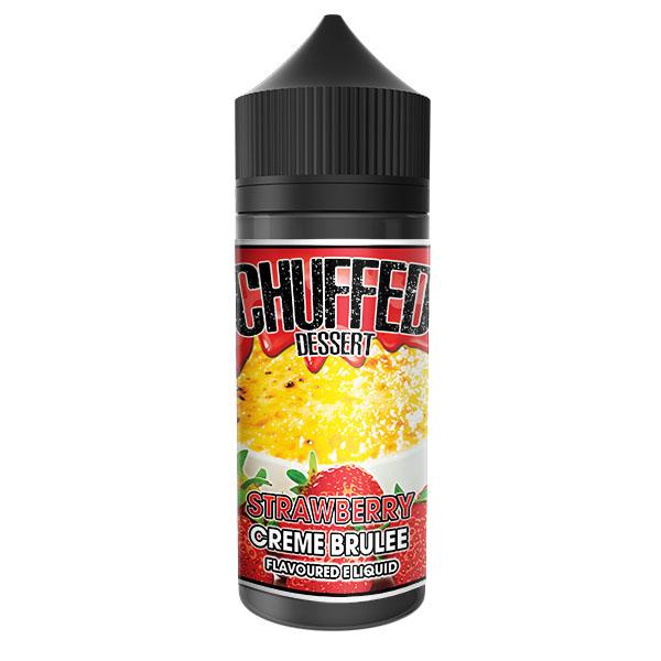 Chuffed Dessert: Strawberry Creme Brulee 0mg 100ml Short Fill E-Liquid