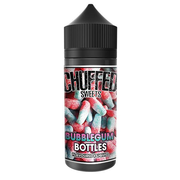 Chuffed Sweets: Bubblegum Bottles 0mg 100ml Short Fill E-Liquid
