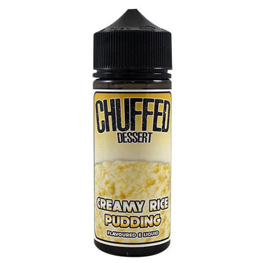 Creamy Rice Pudding E-Liquid by Chuffed - Shortfills UK  Vapor Shop Direct