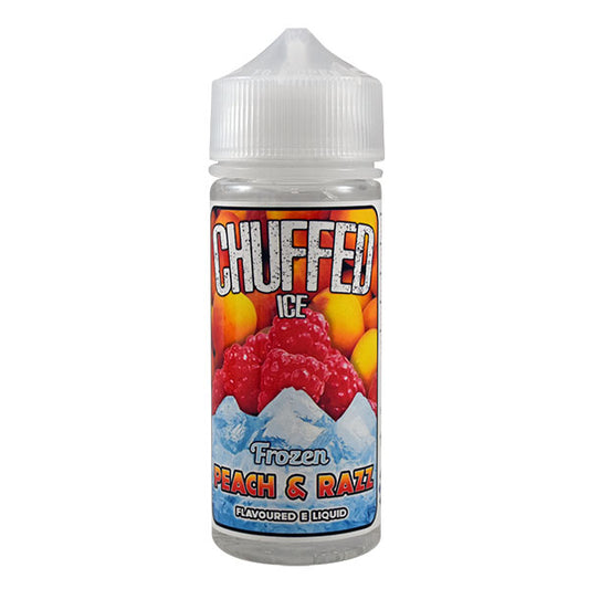 Chuffed Ice: Frozen Peach & Razz 0mg 100ml Shortfill E-Liquid