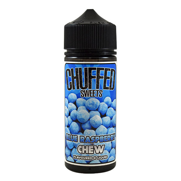 Chuffed Sweets: Blue Raspberry Chew 0mg 100ml Shortfill E-Liquid