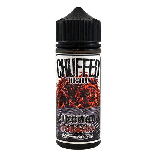 Chuffed Tobacco: Licorice Tobacco 0mg 100ml Shortfill E-Liquid