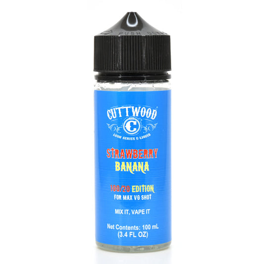 Strawberry Banana E-Liquid by Cuttwood - Shortfills UK