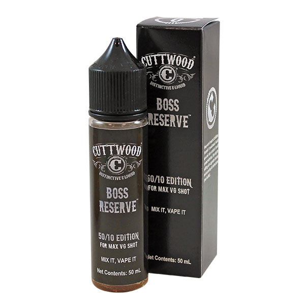 Cuttwood Boss Reserve E-Liquid 50ml Shortfill