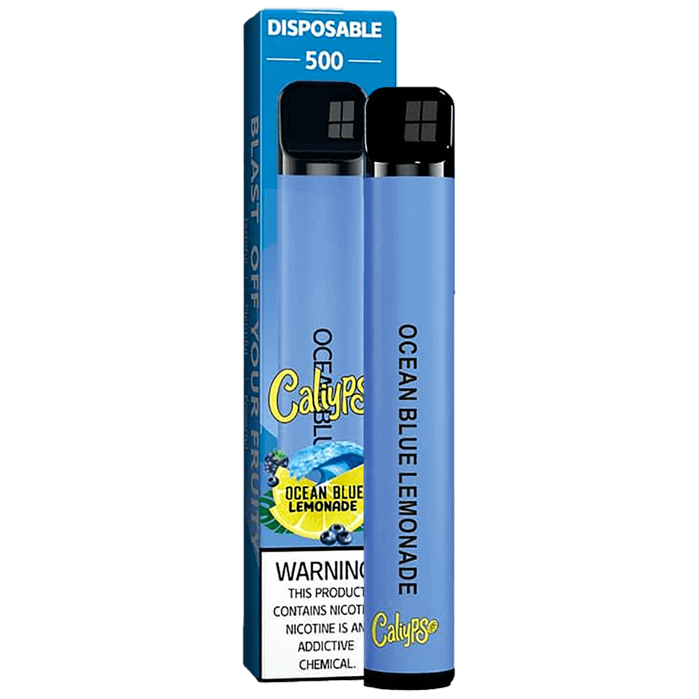 Caliyps 500 Disposable Vape Device - Ocean Blue Lemonade