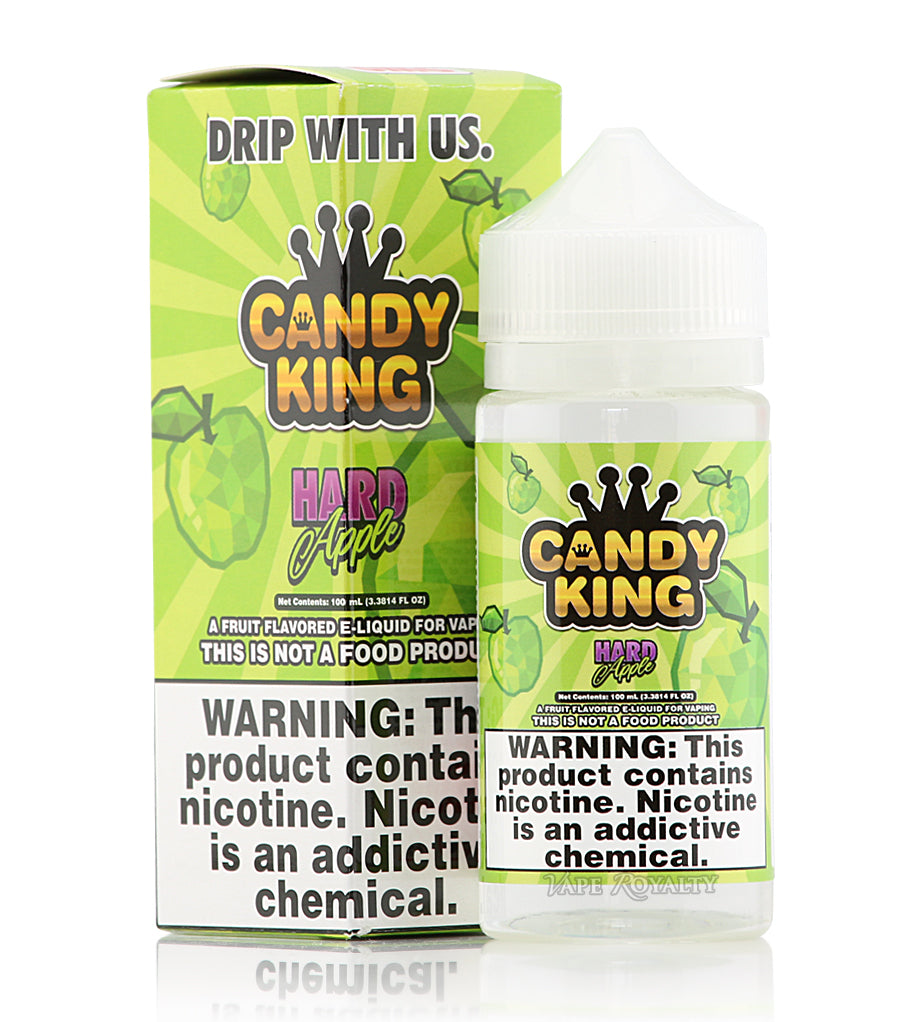 Hard Apple E-liquid by Candy King 100ml Short Fill