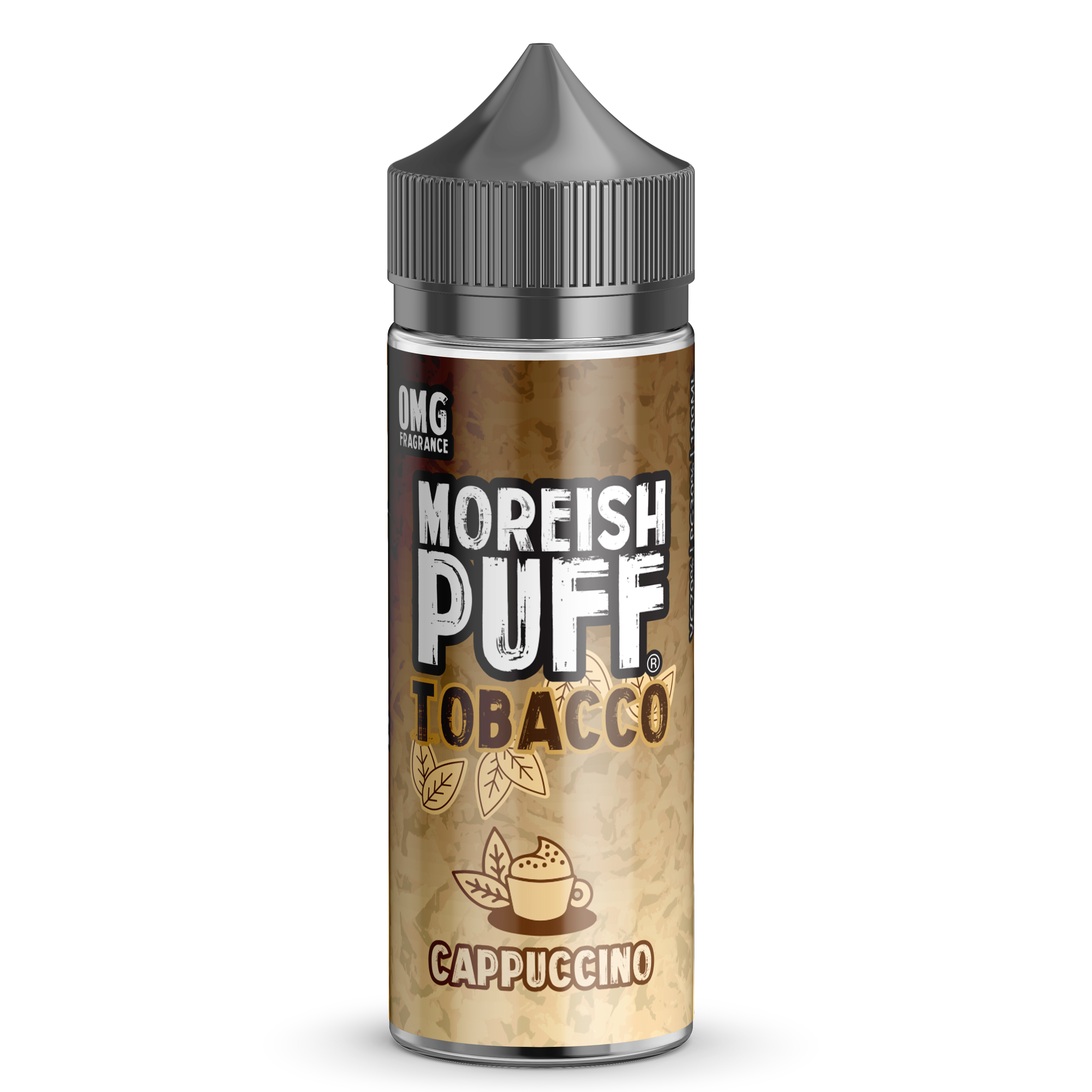 Moreish Puff Tobacco Cappuccino 0mg 100ml Short Fill E-Liquid-100ml